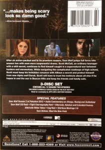 Teen Wolf S2 Back