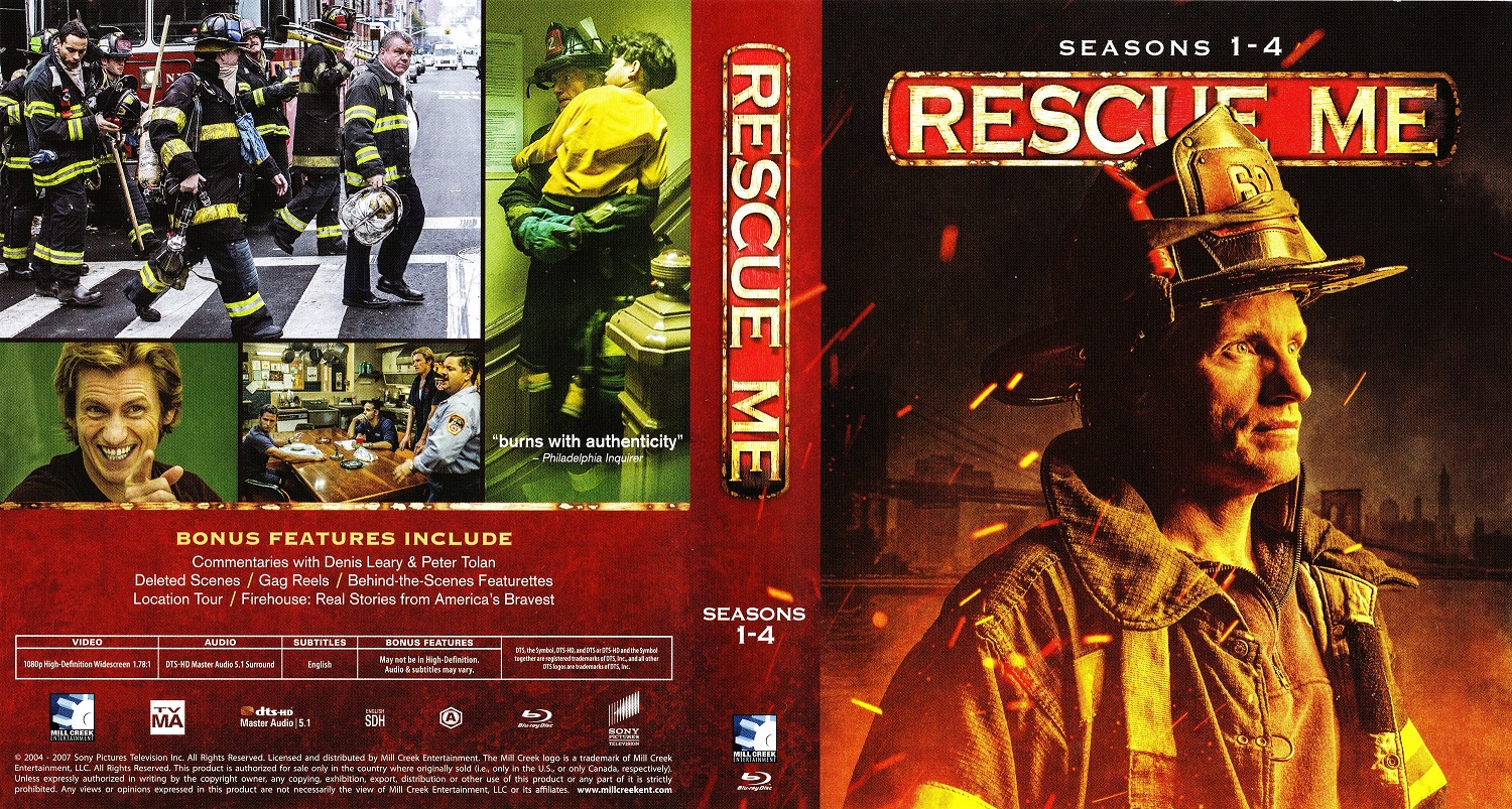 Blu-ray Review: RESCUE ME - The Complete Series 