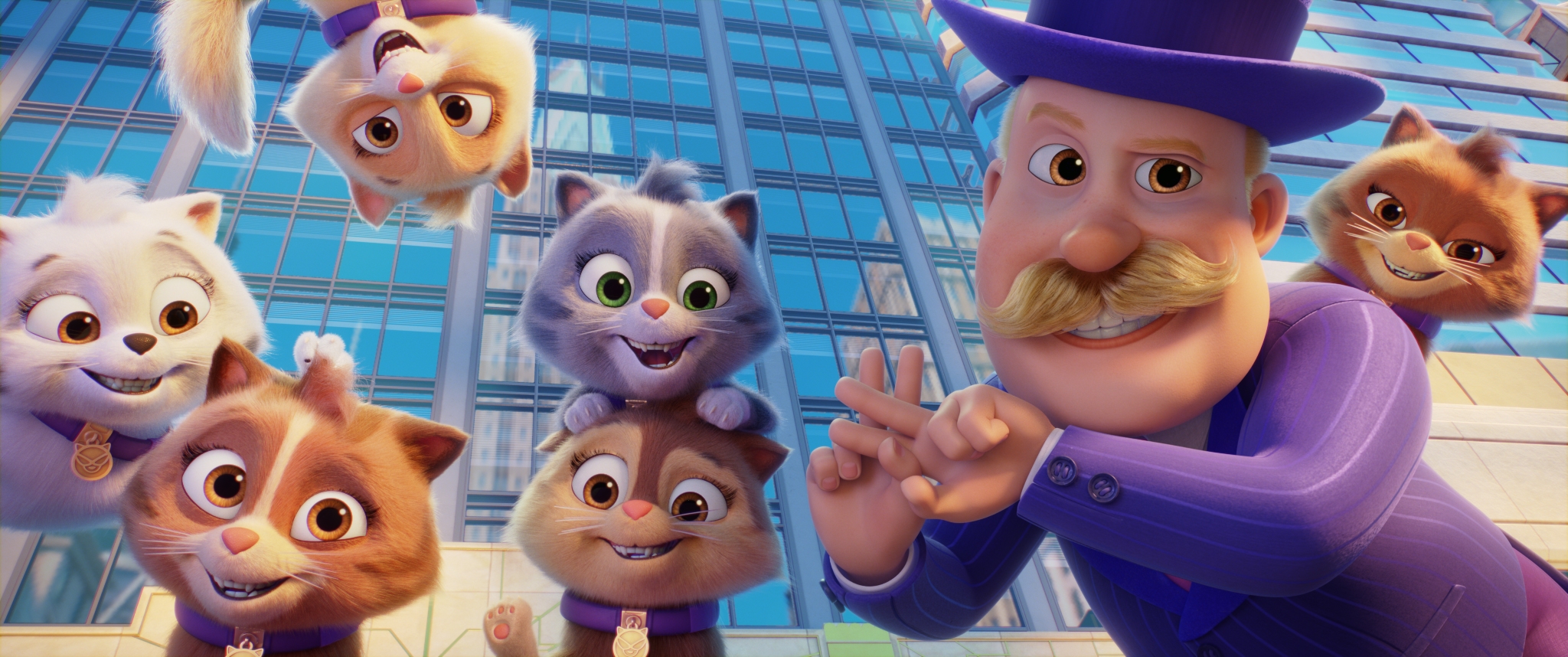 Mayor Humdinger (voiced by Ron Pardo) in PAW PATROL: THE MOVIE from