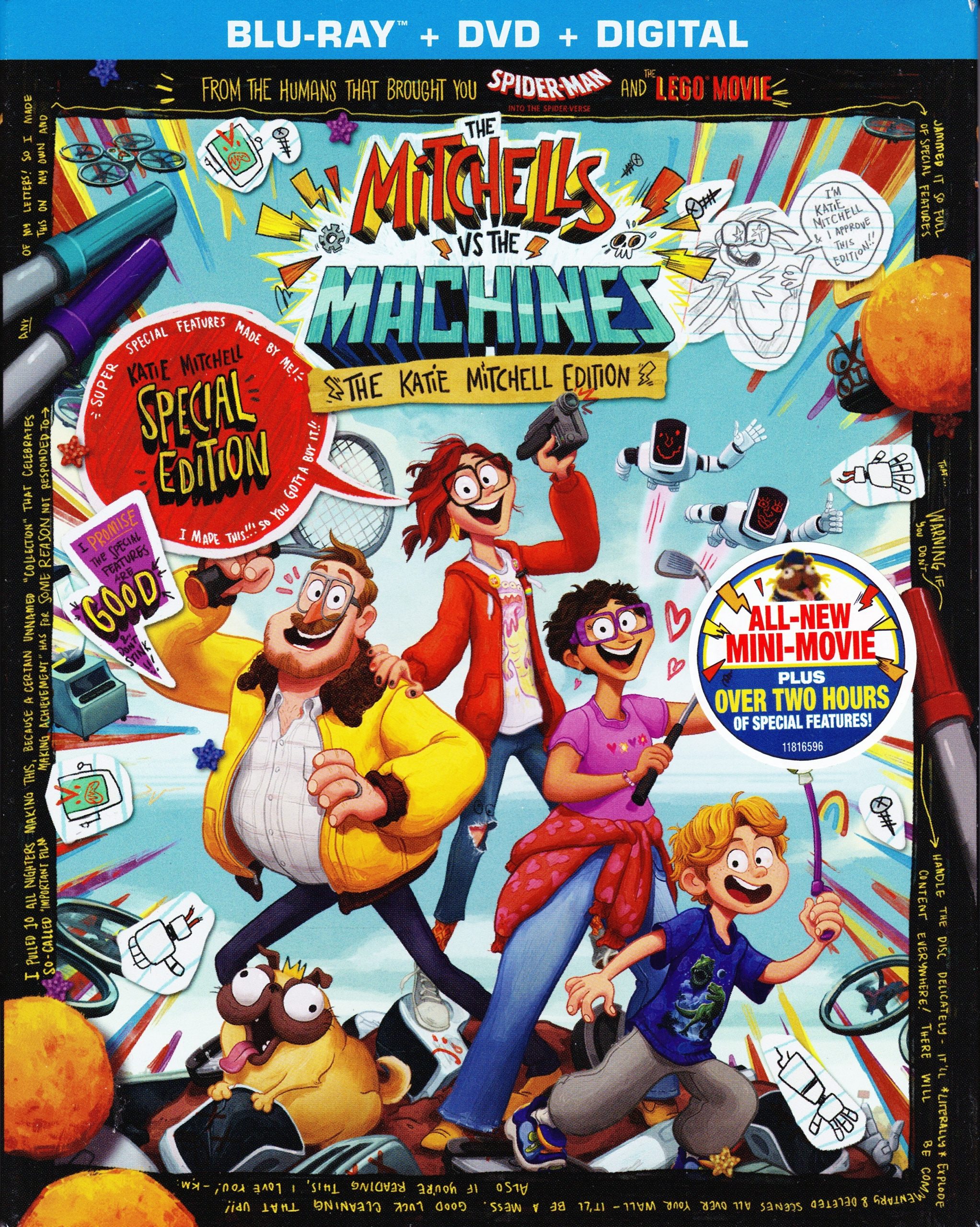 Blu Ray Review The Mitchells Vs The Machines No R Eruns Net