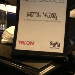 Syfy Digital Press Tour 2012 - Defiance Menu