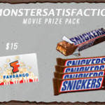 Win a SNICKERS #MONSTERSATISFACTION Movie Prize Pack – CLOSED