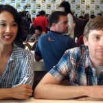 Maurissa Tancharoen& Jed Whedon - Agents of SHIELD Press Room SDCC 2014