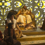 (L-R) Mahesh Jadu, Amr Waked, Remy Hii, Benedict Wong and Joan Chen in a scene from Netflix's 