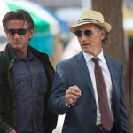 (Left to right) Sean Penn as Jim Terrier and Mark Rylance as Cox in THE GUNMAN.