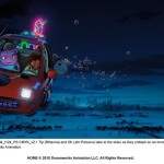 HOME_sq800_s6_ref_4k_f124_PS CMYK_v2.1 Tip (Rihanna) and Oh (Jim Parsons) take to the skies as they embark on an incredible global adventure. Photo credit: DreamWorks Animation.