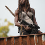 Danai Gurira as Michonne - The Walking Dead _ Season 6, Episode 10 - Photo Credit: Gene Page/AMC