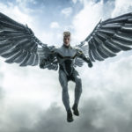 190_mk_1050_v1454_left.1063 – Angel’s (Ben Hardy) mutation gave him large wings and the ability to fly.  Angel’s agility, strength and reflexes make him a lethal hand-to-hand combatant. Photo Credit: Courtesy Twentieth Century Fox.
