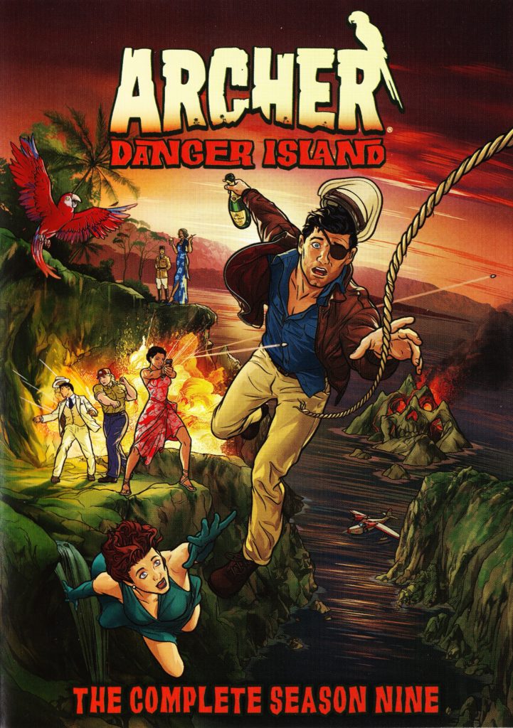 archer season 5 dvd cover
