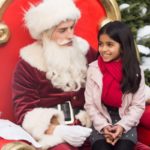 Nick (played by Gregg Sulkin) works as Santa, as he brings the magic of Christmas to the little girl visiting Santa Land.