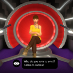 Big Brother The Game Screenshot_Diary Room Using the Veto