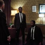 Paapa Essiedu as Alexander Dumani, Sope Dirisu as Elliot Finch - Gangs of London _ Season 1 - Photo Credit: AMC/SKY