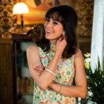 BTS, Geraldine Hakewill as Peregrine Fisher - Ms Fisher's Modern Murder Mysteries_Season 2 - Photo Credit: Jackson Finter/AcornTV-RS