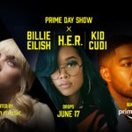 Amazon Announces THE PRIME DAY SHOW, A Three-Part Musical Event Featuring Billie Eilish, H.E.R., and Kid Cudi