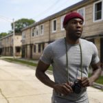 Yahya Abdul-Mateen II as Anthony McCoy in Candyman, directed by Nia DaCosta.