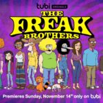 Tubi’s First-Ever Original Animated Series, THE FREAK BROTHERS, Premieres Sunday, November 14