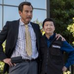 Murderville. (L to R) Will Arnett as Terry Seattle, Ken Jeong as Guest 106 in episode 106 of Murderville. Cr. Darren Michaels/Netflix © 2021