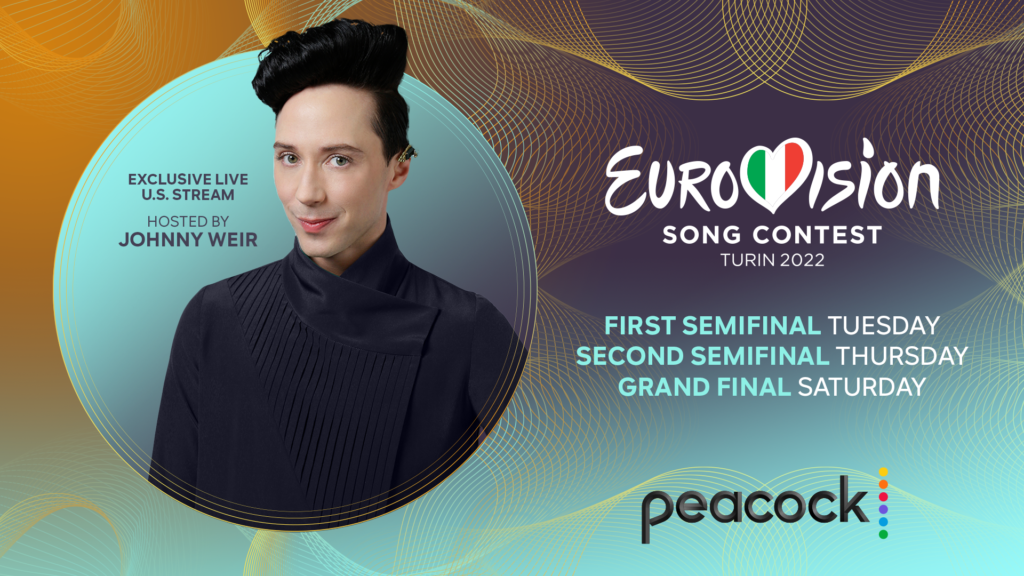 Peacock to Live Stream EUROVISION SONG CONTEST Exclusively in the U.S