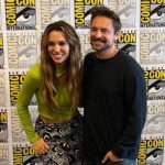 I HEAR VOICES WITH WILL FRIEDLE AND CHRISTY CARLSON ROMANO Press Room at SDCC 2022