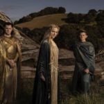 Credit: Ben Rothstein/Prime Video

Copyright: Amazon Studios

Description: Benjamin Walker (High King Gil-galad), Morfydd Clark (Galadriel), Robert Aramayo (Elrond)