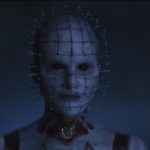 Jamie Clayton as Pinhead in Spyglass Media Group's HELLRAISER, exclusively on Hulu. Photo courtesy of Spyglass Media Group. © 2022 Spyglass Media Group. All Rights Reserved.