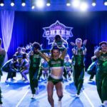 BRING IT ON: CHEER OR DIE -- Pictured: 2023 Green Knights Cheer Squad -- (Photo by: David Bukach/SYFY)