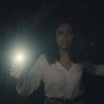 Georgina Campbell as Tess in 20th Century Studios' BARBARIAN, exclusively on Hulu. Photo courtesy of 20th Century Studios. © 2022 20th Century Studios. All Rights Reserved.