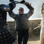 (L-R) Ben Foster as Jan Žižka and Sophie Lowe as Katherine in the action film, MEDIEVAL, The Avenue release. Photo courtesy of The Avenue.