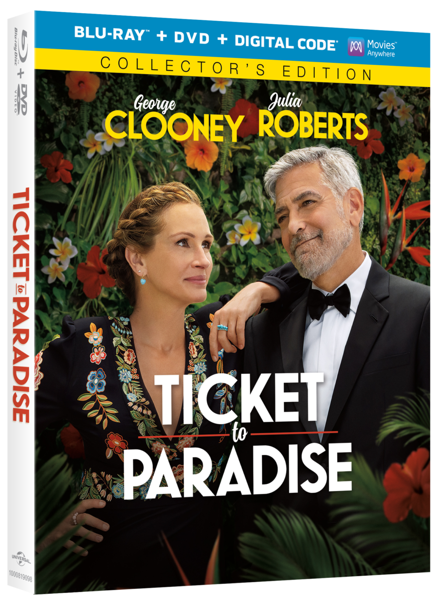 TICKET TO PARADISE Arrives on Digital/Streams on Peacock December 9