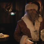 David Harbour as Santa in Violent Night, directed by Tommy Wirkola.