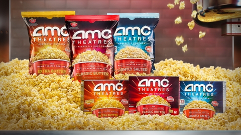 AMC Entertainment Launching Its All-new Line of Microwave Popcorn and ...