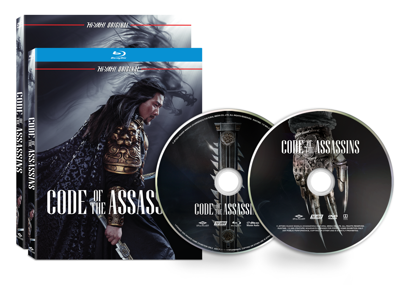 CODE OF THE ASSASSINS Debuts Exclusively on Streaming Service HiYAH
