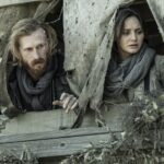 Austin Amelio as Dwight, Christine Evangelista as Sherry - Fear the Walking Dead _ Season 8 - Photo Credit: Lauren 