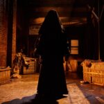 The Widow in Slasher: Ripper (Season 5, Episode 1). Photo Credit: Nikki Ross/Shudder