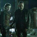 Lauren Cohan as Maggie Rhee, Jeffrey Dean Morgan as Negan - The Walking Dead: Dead City _ Season 1 - Photo Credit: Peter Kramer/AMC