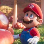 Mario (voiced by Chris Pratt) in The Super Mario Bros. Movie, from Nintendo and Illumination.