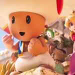 (from left) Toad (Keegan-Michael Key) and Princess Peach (Anya Taylor-Joy) in Nintendo and Illumination’s The Super Mario Bros. Movie, directed by Aaron Horvath and Michael Jelenic.