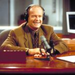 Actor Kelsey Grammer as Frasier Crane in NBC's television comedy series 