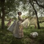 Lauren E Banks as Jennie Reeves in Lawmen: Bass Reeves streaming on Paramount+, 2023. Photo Credit: Kwaku Alston/Paramount+