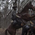 David Oyelewo as Bass Reeves in Lawmen: Bass Reeves streaming on Paramount+, 2023. Photo Credit: Emerson Miller/Paramount+