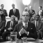 Robert Downey Jr is Lewis Strauss in OPPENHEIMER, written, produced, and directed by Christopher Nolan.