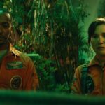 IF YOU WERE THE LAST -- Pictured: (l-r) Anthony Mackie as Adam, Zoë Chao as Jane -- (Photo by: Peacock)