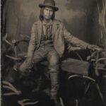 Forrest Goodluck as Billy Crow in Lawmen: Bass Reeves streaming on Paramount+, 2023. Photo Credit: Sarah Coulter/Paramount+