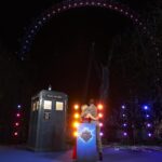 Picture Shows: Ncuti Gatwa and Millie Gibson at the the London Eye