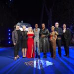 Picture Shows: Joel Collins, Anita Dobson, Millie Gibson, Ncuti Gatwa , Michelle Greenidge, Angela Wynter,  Russell T Davies, Phil Collinson at the the London Eye
