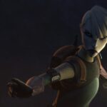 Asajj Ventress in a scene from 