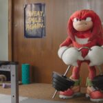Knuckles (voiced by Idris Elba) in Knuckles, episode 1, season 1, streaming on Paramount+, 2024. Photo Credit: Paramount Pictures/Sega/Paramount+.