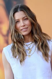 LOS ANGELES, CALIFORNIA - MAY 09: Jessica Biel attends the Los Angeles Premiere FYC Event for Hulu's "Candy" at El Capitan Theatre on May 09, 2022 in Los Angeles, California. (Photo by Axelle/Bauer-Griffin/FilmMagic)