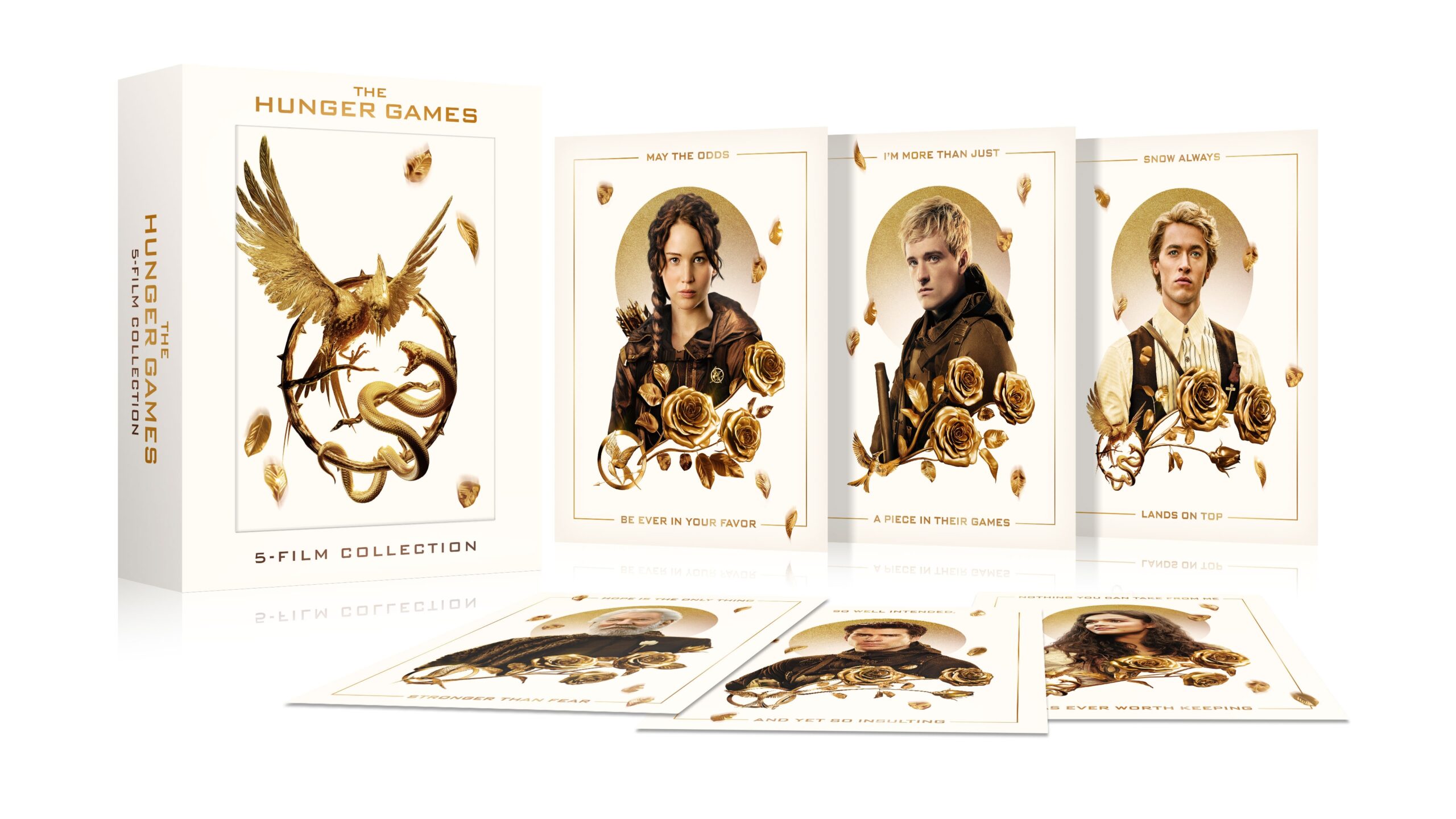 THE HUNGER GAMES 5 FILM COLLECTION Arrives on Blu ray DVD