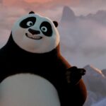 Po (Jack Black) in Kung Fu Panda 4 directed by Mike Mitchell.